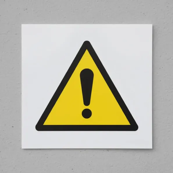 ! - Warning - Exclamation Symbol ! - Warning - Exclamation Symbol