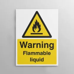 Warning - Flammable Liquid