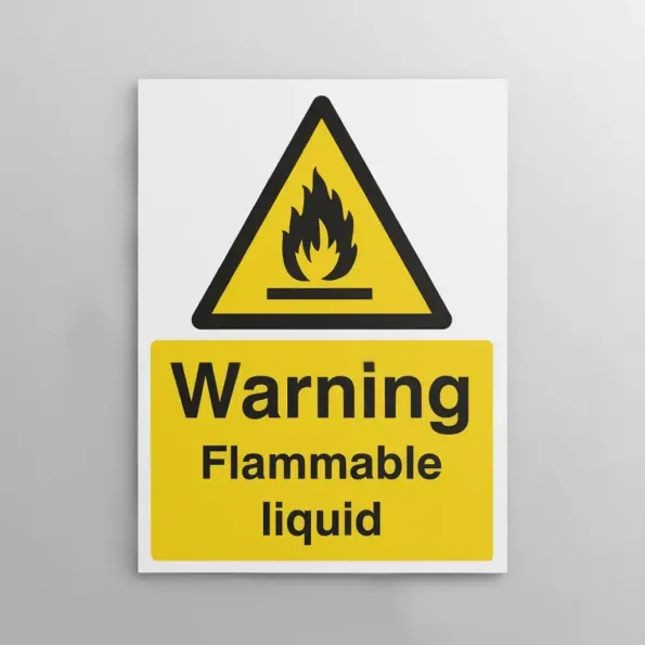 Warning - Flammable Liquid Warning - Flammable Liquid