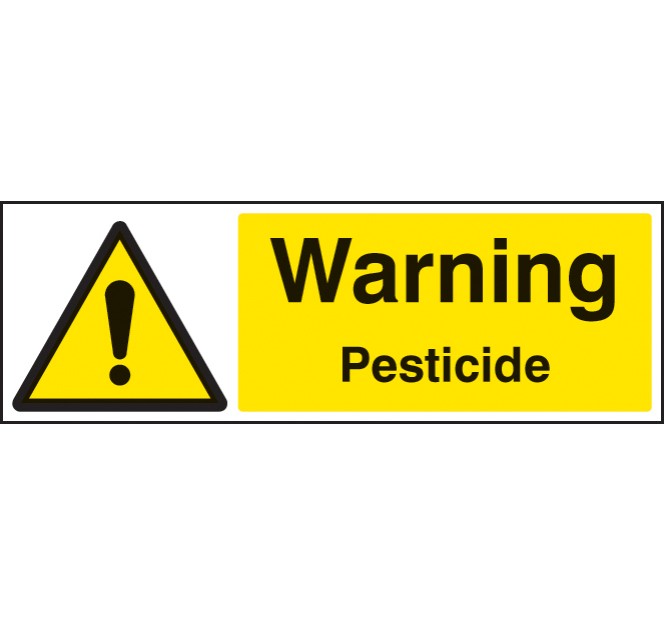 Warning - Pesticide