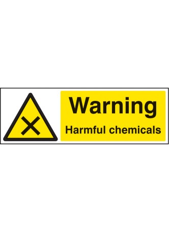 Warning - Harmful Chemicals