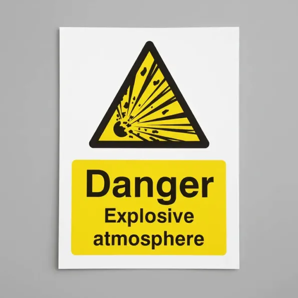 Danger - Explosive Atmosphere BS5499