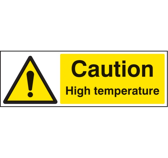 Caution - High Temperature