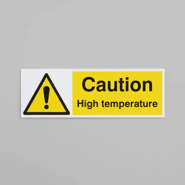 Caution - High Temperature Caution - High Temperature