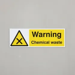 Warning - Chemical Waste