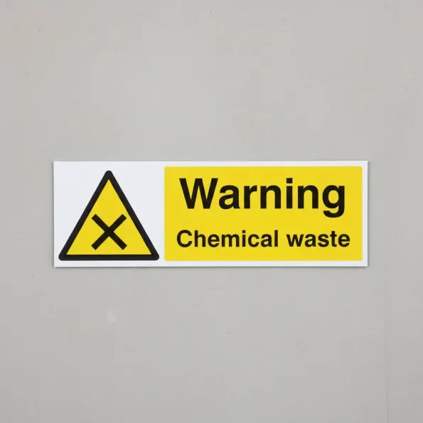 Warning - Chemical Waste Warning - Chemical Waste