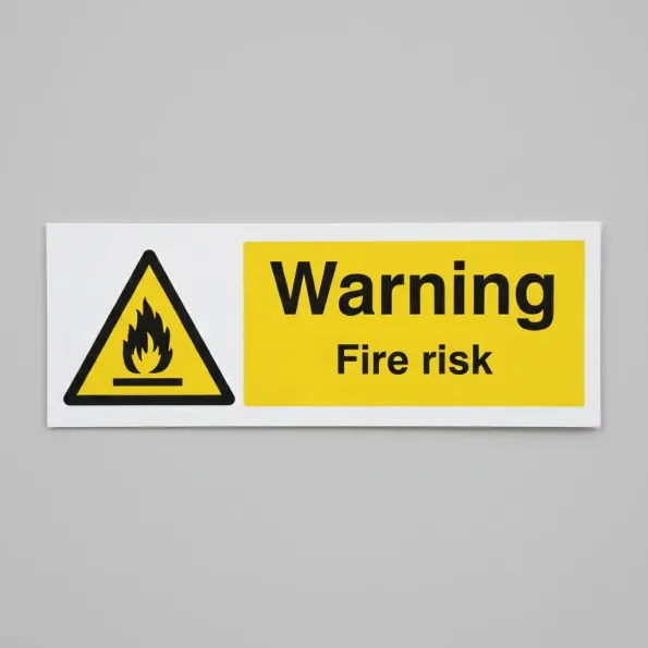 Warning - Fire Risk