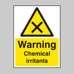 Warning - Chemical Irritants Warning - Chemical Irritants