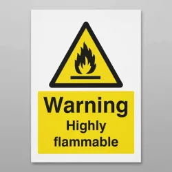 Warning - Highly Flammable
