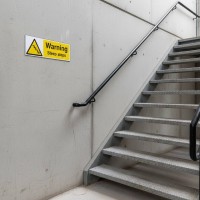 Warning - Steep Steps