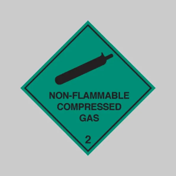 Non-Flammable Compressed Gas 2