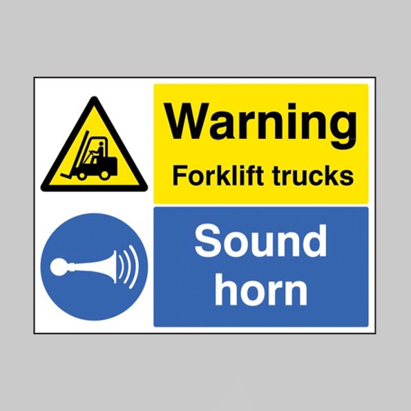 Warning - Forklift Trucks - Sound Horn