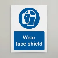 Wear Face Shield Wear Face Shield