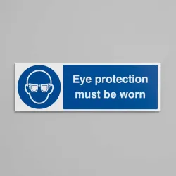 Eye Protection Must be Worn Eye Protection Must be Worn