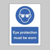 Eye Protection Must be Worn