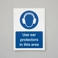 Use Ear Protectors in this Area Use Ear Protectors in this Area