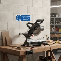 Use Ear Protectors When Operating Machine