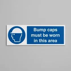 Bump Caps must be Worn in this Area
