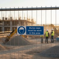 Bump Caps must be Worn in this Area