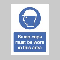 Bump Caps must be Worn in this Area