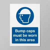 Bump Caps must be Worn in this Area