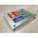 ABC Dry Powder Fire Extinguisher Identification Sign ABC Dry Powder Fire Extinguisher Identification Sign