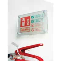 Foam Spray Fire Extinguisher Identification Sign (AFFF)