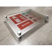 Water Fire Extinguisher Identification Sign
