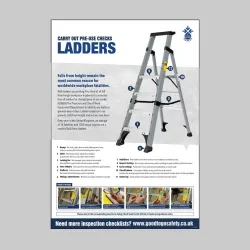 Ladder Inspection Checklist Poster