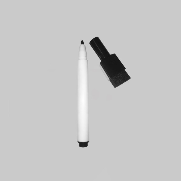 Dry Wipe Pen with Magnet and Eraser Attached