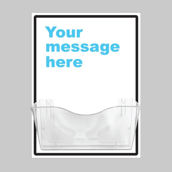 Your Message Here - Document Holder