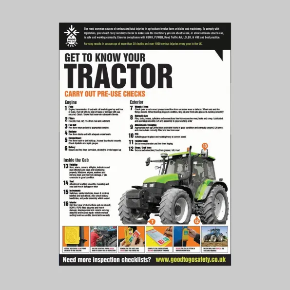 Tractor Inspection - Poster