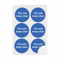 Fire Exit Keep Clear Fire Exit Keep Clear