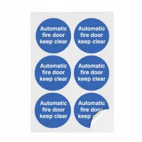 Automatic Fire Door Keep Clear Automatic Fire Door Keep Clear