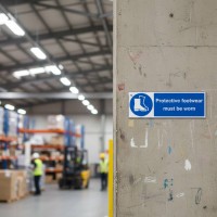 Protective Footwear Must be Worn