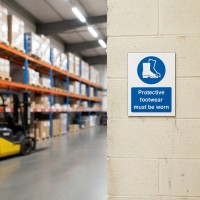 Protective Footwear Must be Worn