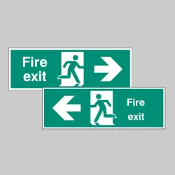 Double Sided Large Fire Exit - Left / Right