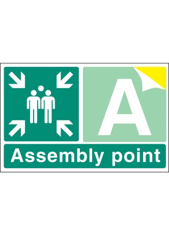 Assembly Point - Landscape - Select Number or Letter