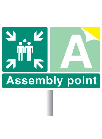 Assembly Point with Channelling - Select Number or Letter