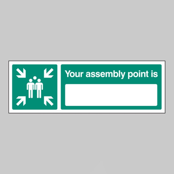 Your Assembly Point Is (Space for Location)