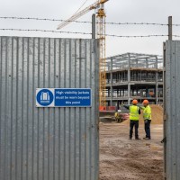 High Visibility Jackets Must be Worn Beyond this Point