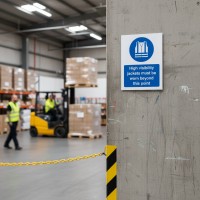 High Visibility Jackets Must be Worn Beyond this Point