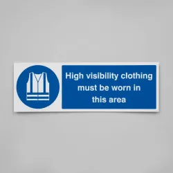 High Visibility Clothing Must be Worn in this Area