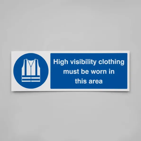 High Visibility Clothing Must be Worn in this Area
