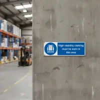 High Visibility Clothing Must be Worn in this Area