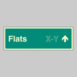 Flats X-Y - Arrow Up (Specify when ordering) Flats X-Y - Arrow Up (Specify when ordering)