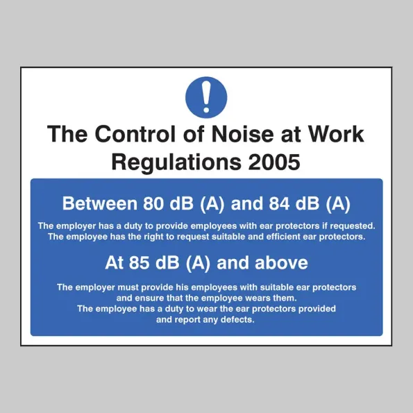 Noise At Work Regulations