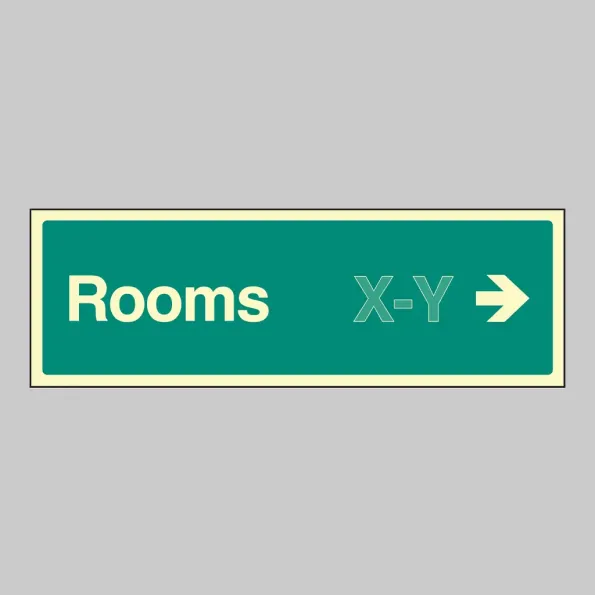 Rooms X-Y - Arrow Right (Specify when ordering) Rooms X-Y - Arrow Right (Specify when ordering)
