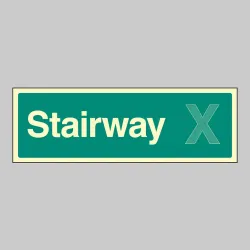 Stairway X (Specify when ordering) Stairway X (Specify when ordering)