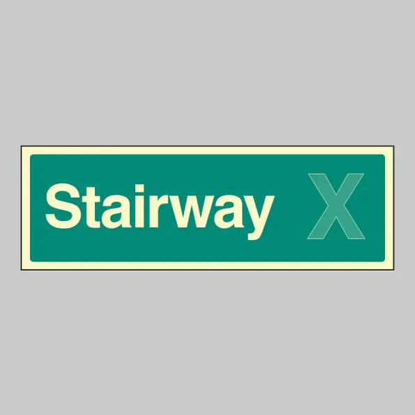 Stairway X (Specify when ordering) Stairway X (Specify when ordering)